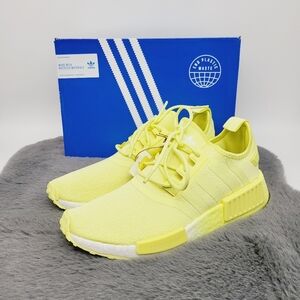 New Adidas Originals NMD_R1 Pulse Yellow Running Shoes Women's Size 6.5
